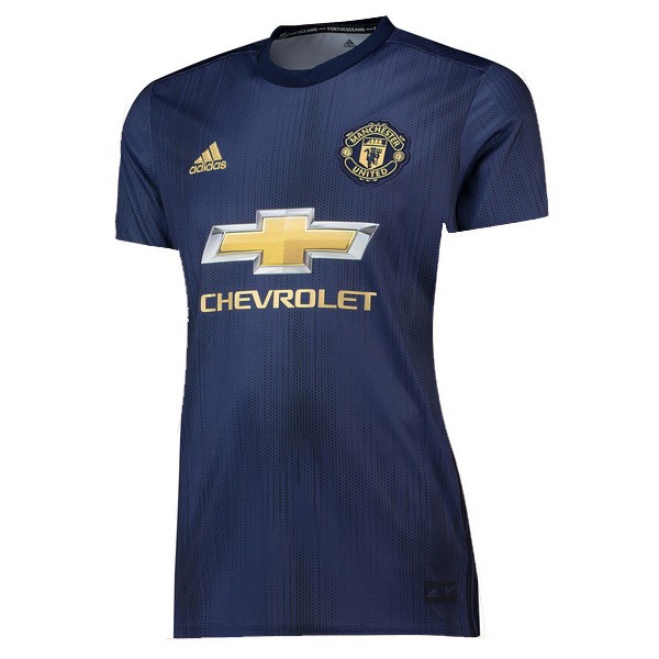 Camiseta Manchester United 3ª Mujer 2018/19 Azul